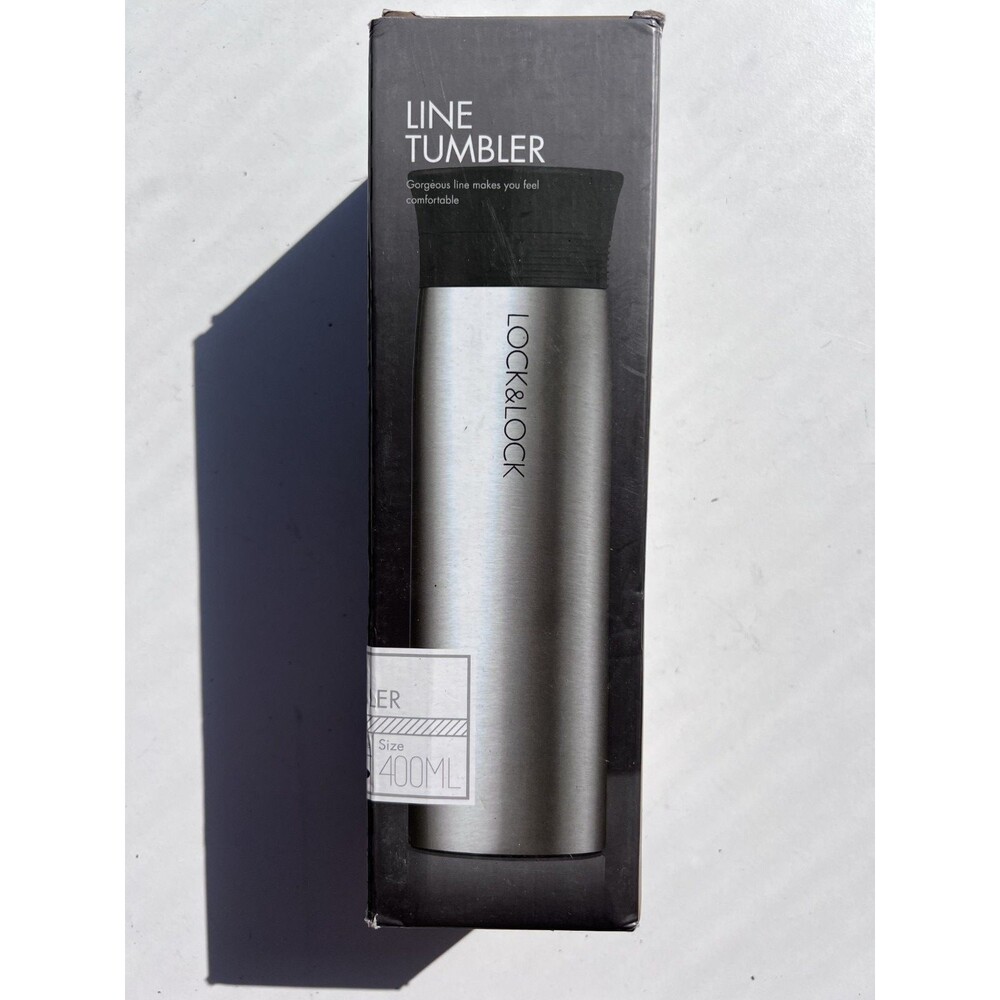 LOCK & LOCK Stainless Steel Vacuum Insulated Thermal Tumbler Coffee Travel Mug